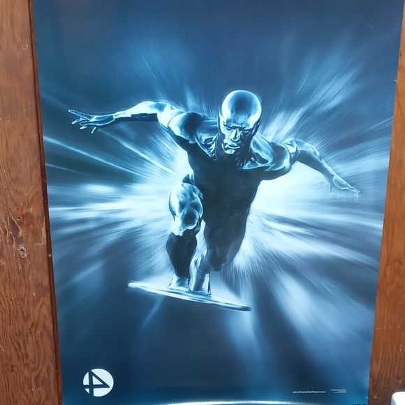 RISE Of The Silver Surfer Movie Poster One Sheet Original Double Sided - Picture 6 of 6